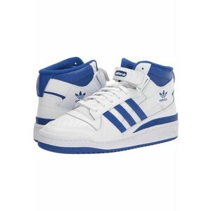 Pantofi sport Originals Forum Mid pentru barbati - alb/albastru - 44 2/3 imagine