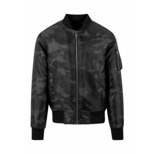 Jacheta bomber cu imprimeu camuflaj imagine