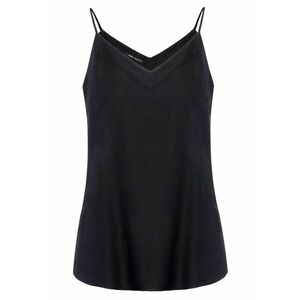Top cu decolteul in V - Negru imagine