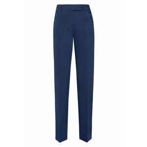 Pantaloni conici cu pliu frontal imagine