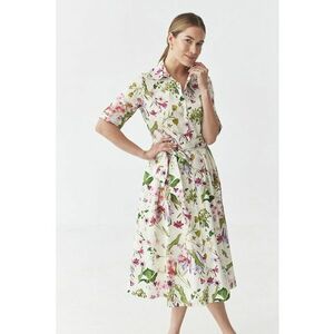 Rochie din bumbac cu model floral Niki imagine