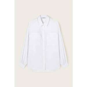 Camasa relaxed fit cu buzunare pe piept imagine
