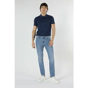 Pantaloni De Barbati Albastru Straight Fit 044 KARL. imagine