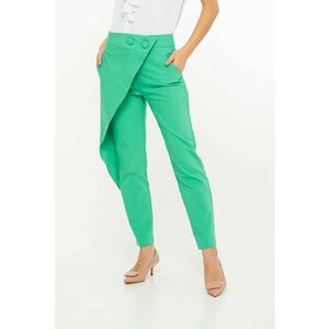 Pantaloni crop cu aspect petrecut Vanessa imagine