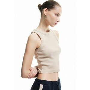 Top crop cu aspect striat imagine