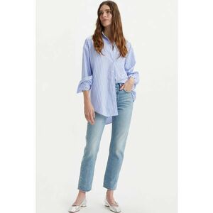 Blugi crop lejeri 501 imagine