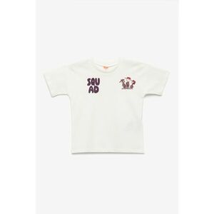 Tricou de bumbac cu imprimeu imagine