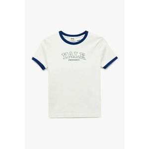 Tricou reguler fit cu text imagine