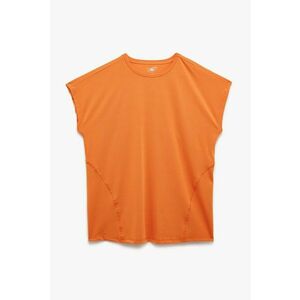 Tricou uni cu decolteu rotund imagine