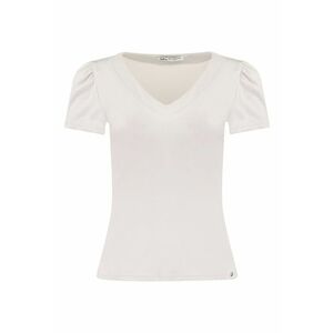 Tricou lurex cu decolteu in V imagine