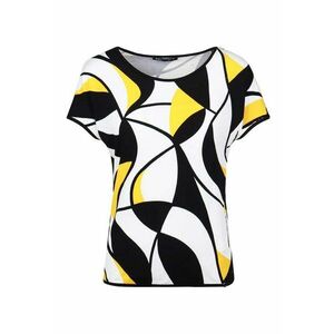 Tricou cu imprimeu abstract imagine