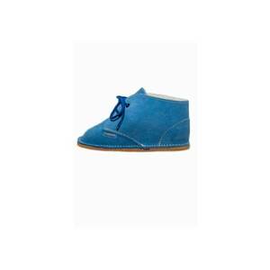 Ghetute bebelusi din piele - albastre - 50766-005 - 19 - Albastru imagine