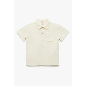 Tricou polo cu buzunar pe piept imagine
