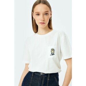 Tricou cu broderie imagine