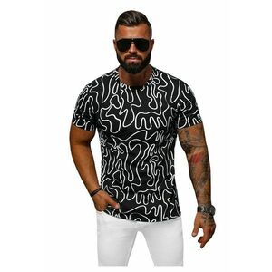 Tricou barbati cu imprimeu Squirrel negru imagine