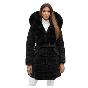 Jacheta de iarna pentru femei Ukmab neagra imagine