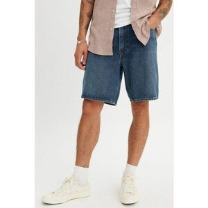 Blugi scurti relaxed fit cu talie medie imagine