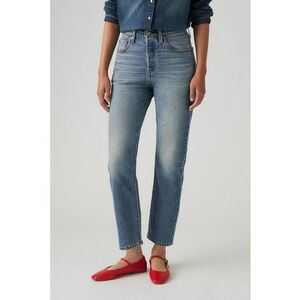 Blugi crop cu croiala dreapta 501® imagine
