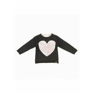 Pulover imprimeu inimioara - cu strasuri - 30847-1 imagine