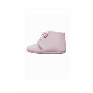 Ghetute neimblanite bebelusi cu siret - din piele - roz - 50748-004 - Roz imagine