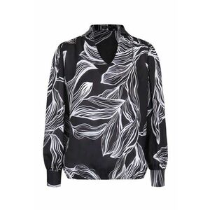 Bluza din raion cu motive vegetale imagine