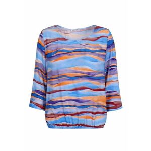 Bluza lejera cu model abstract imagine