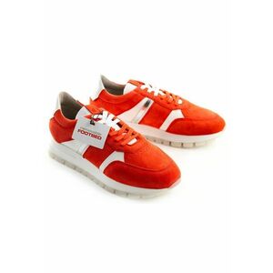 Pantofi sport din piele intoarsa si piele ecologica - imagine