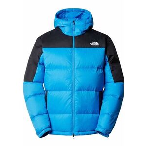 Geaca de iarna cu umplutura de puf si model colorblock imagine