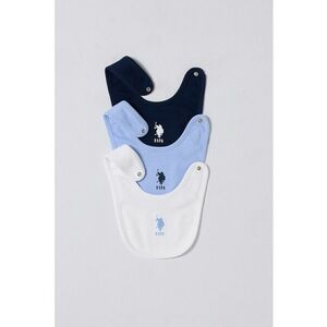 Set de bavete din bumbac cu logo - 3 Piese imagine
