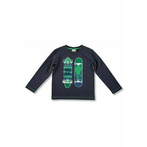 Bluza din bumbac - cu imprimeu - pentru baieti imagine