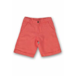 Pantaloni scurti din in - baieti - 51332-2 imagine