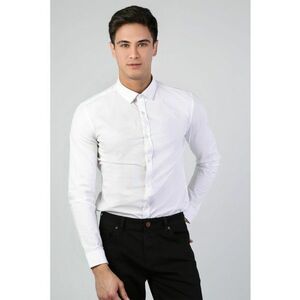 Camasa slim fit din amestec de bumbac imagine