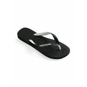 Papuci flip-flop cu logo contrastant imagine