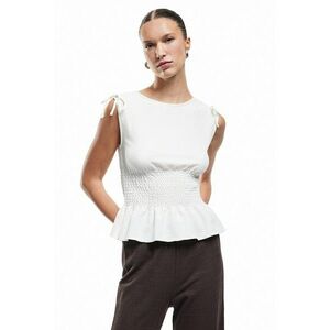 Bluza cu segment elastic - fara maneci imagine