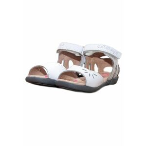 Sandale cu Scai - din Piele - Inchise la Spate - AC048-802B imagine