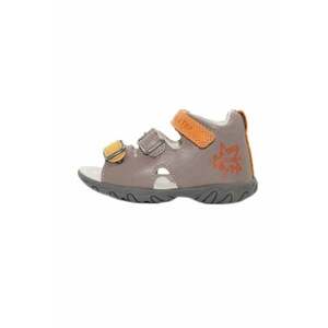 Sandale cu Talpa Flexibila - pentru Baieti - din Piele - AC625-24A - Gri - imagine