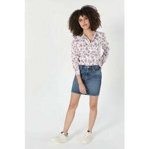 Camasa Cu Maneca Lunga De Dama Multicolor Slim Fit imagine