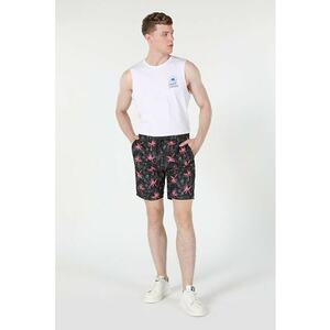 Short De Plaja De Barbati Antracit Slim Fit imagine
