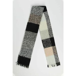 Esarfa in carouri cu model colorblock imagine