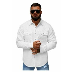 Camasa din denim pentru barbati L/CA777 imagine