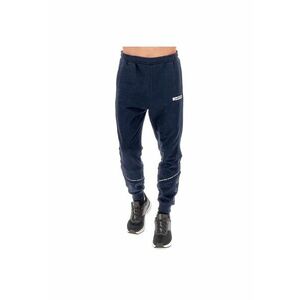Pantaloni bumbac Logo - albastru - imagine