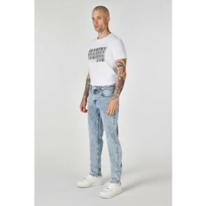 Pantaloni De Barbati Albastru Slim Fit 041 DANNY - imagine