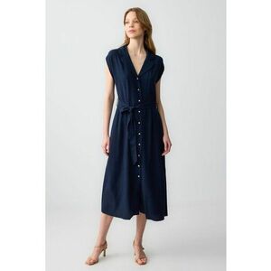 Rochie-camasa din amestec de in imagine