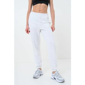 Pantaloni de trening din amestec de bumbac cu buzunzare laterale imagine