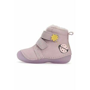 Ghetute din piele naturala - fete - imblanite - W015-42562B imagine