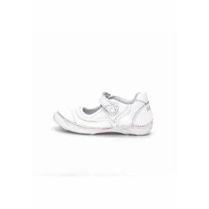 Balerini din piele - flexibili - albi - H046-978C imagine