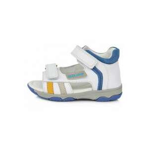 Sandale Baieti - cu Talpa din Cauciuc Flexibil - Albe - AC64-226A - 20 - Alb imagine