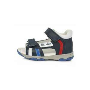 Sandale Baieti - cu Talpa din Cauciuc Flexibil - Bleumarin - AC64-226 - 20 - Bleumarin imagine