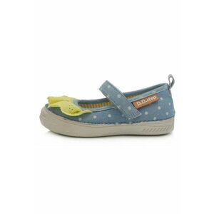 Balerini din material textil - cu bulinute - C040-679A imagine
