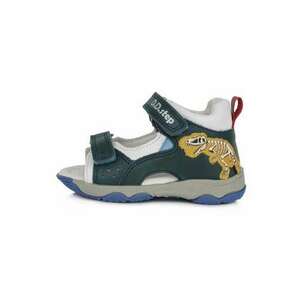 Sandale Copii - Trex - din Piele - cu Scai - Gri - AC64-922 - 20 - Gri imagine